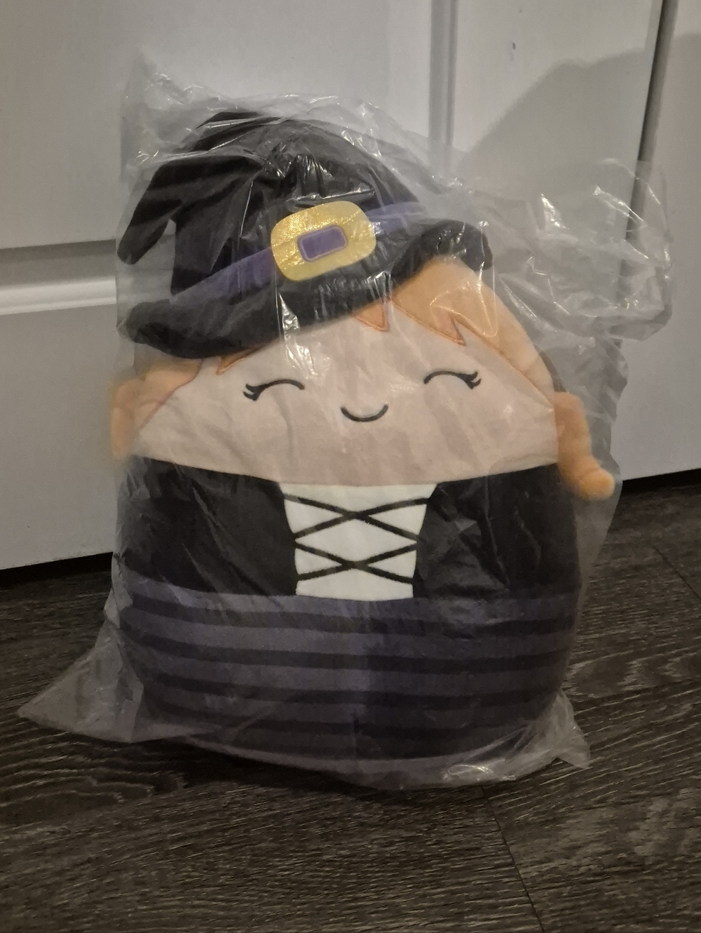 Squishmallows 16" Whitney Witch Plush - Black, Purple & Cream